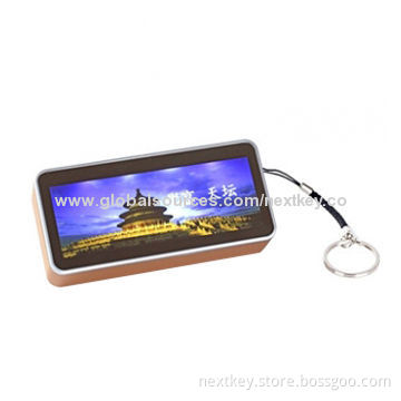 Gift Mobile Power Bank, 4,400mAh with Advertisement Function, 5V/1A Output